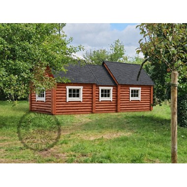 un kota gite véritable maison, une toiture 2 pans par Minimax !