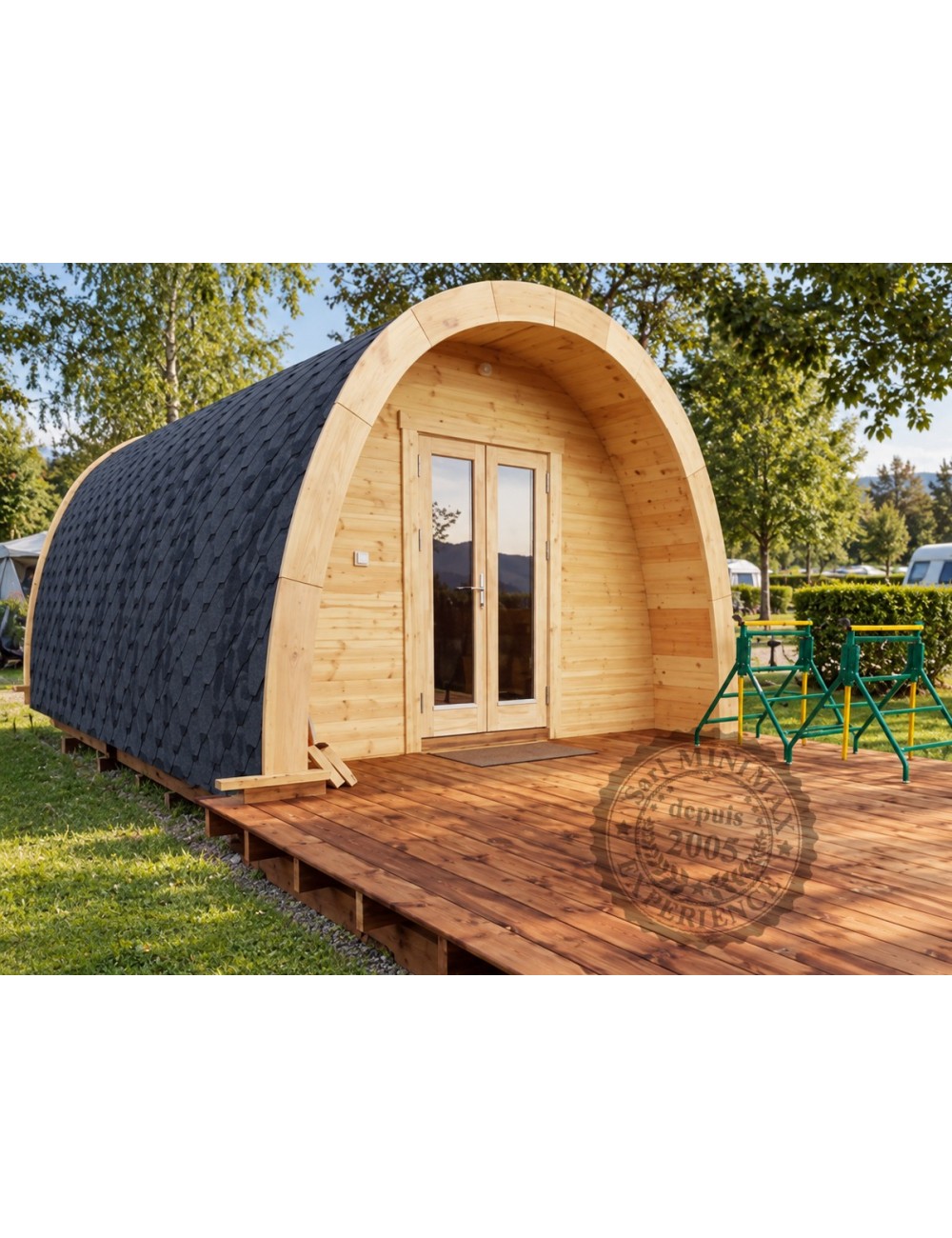 Camping Pod de luxe parfaitement isolé