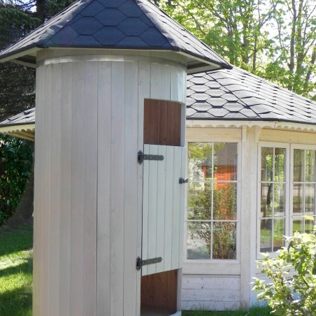 Cabine Douche en bois