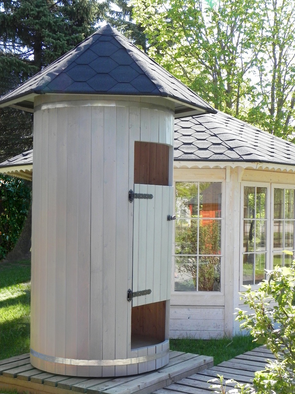 Cabine Douche en bois