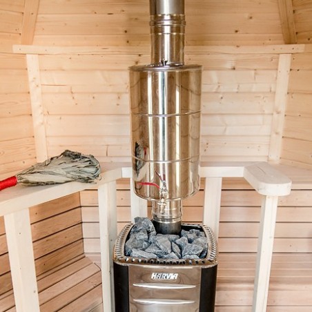 réservoir d'eau pour chauffage bois