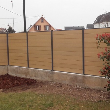 Lames de claustra Bois Naturel