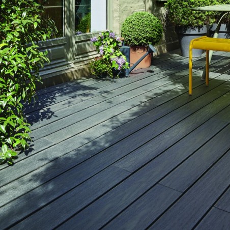 lame de terrasse co-extrudée Charbon