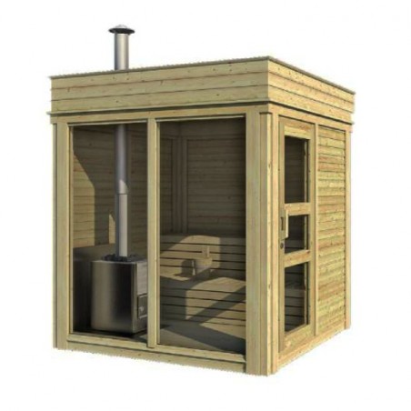 Modulo Cube Sauna 2x2
