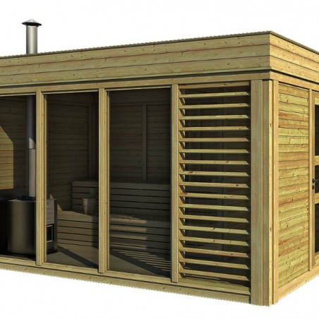 Modulo Cube Sauna 2x4