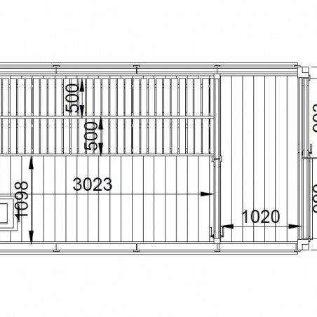Modulo Cube Sauna 2x4