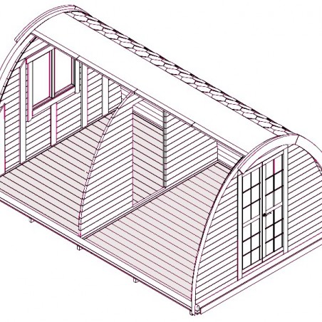 Camping Pod 3.20 x 4.80