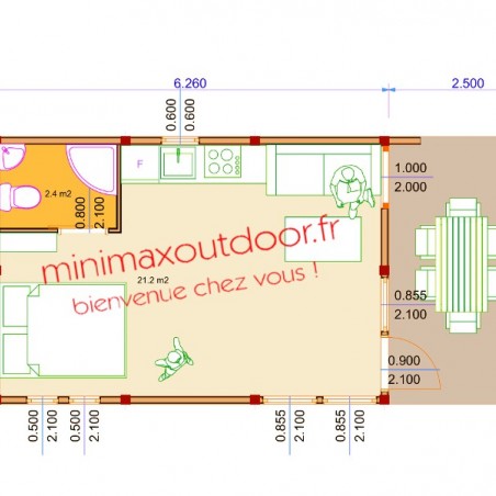 Modulo Loft 1 étage