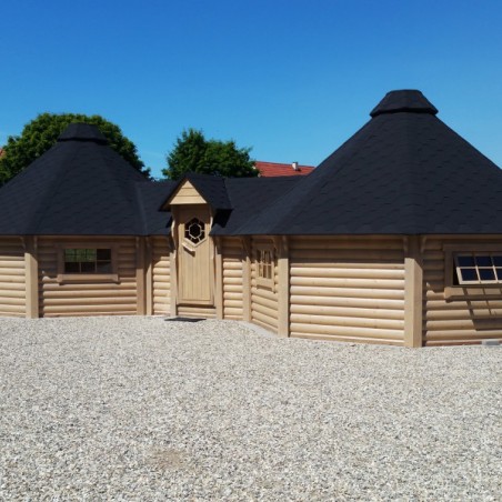 Kota gite double  Isolé 16.5 m² + 16.5 m²