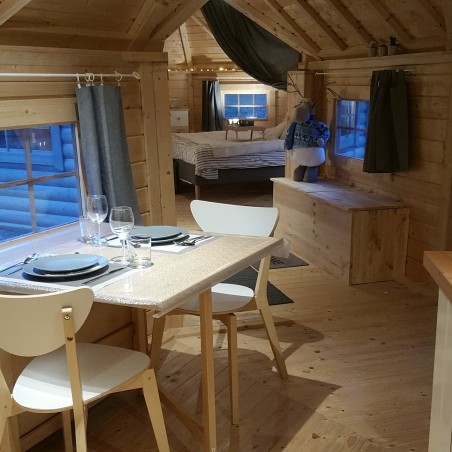 Kota gite double  Isolé 16.5 m² + 16.5 m²
